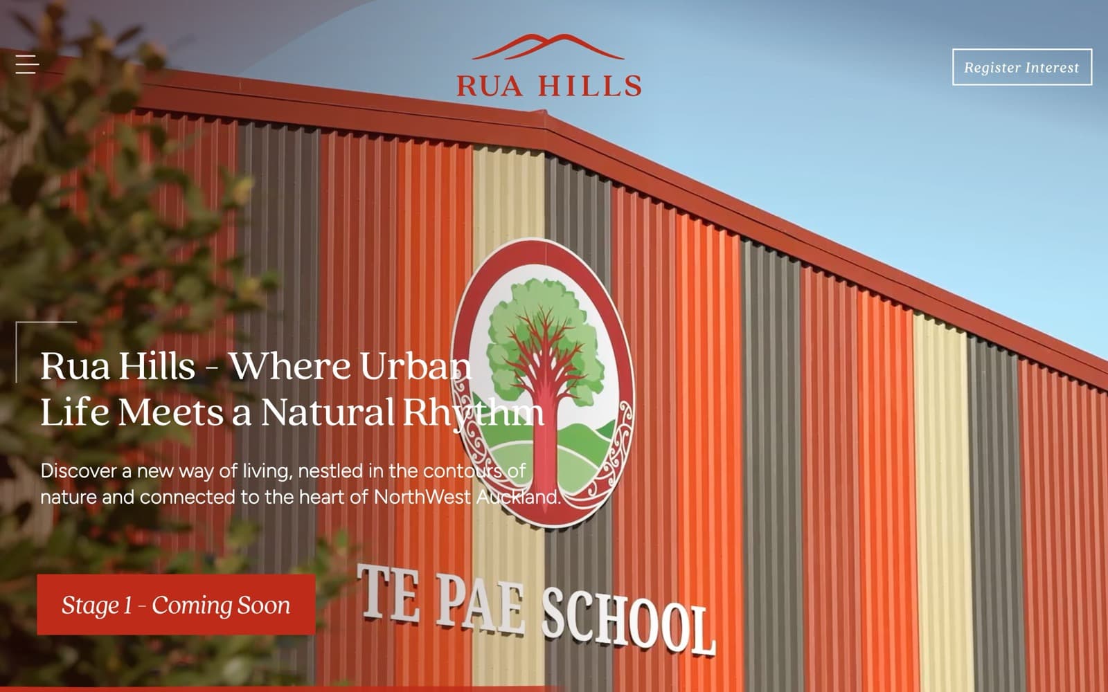 The Rua Hills website