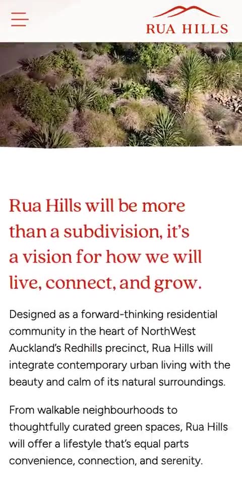 Life at Rua Hills